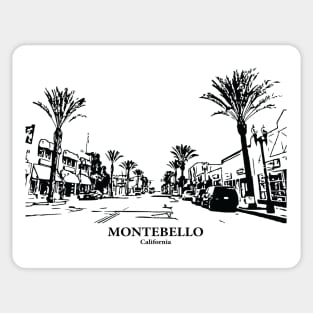 Montebello - California Sticker